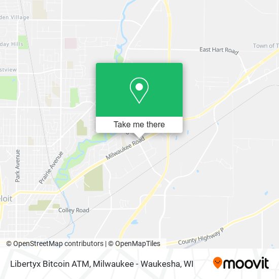 Mapa de Libertyx Bitcoin ATM