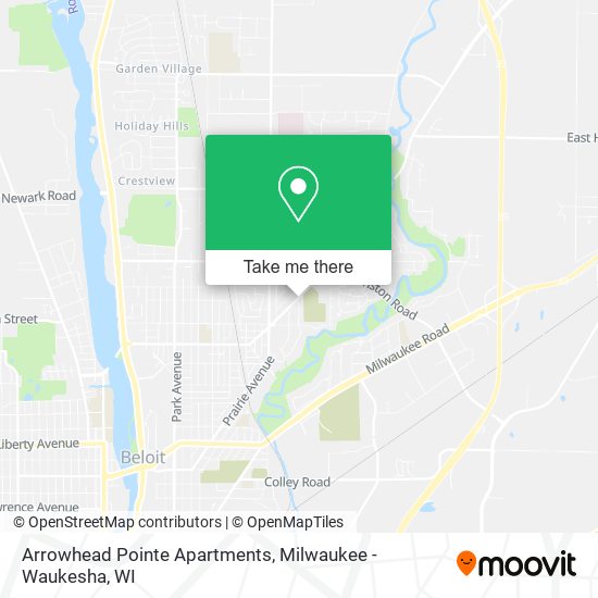 Arrowhead Pointe Apartments map