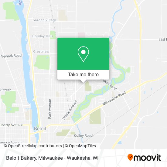 Mapa de Beloit Bakery