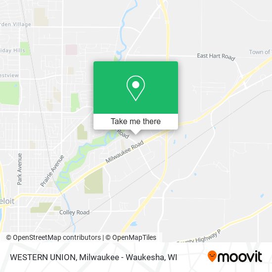 Mapa de WESTERN UNION