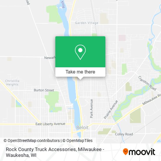 Mapa de Rock County Truck Accessories