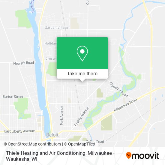 Mapa de Thiele Heating and Air Conditioning