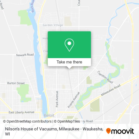 Nilson's House of Vacuums map