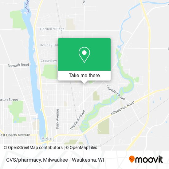 CVS/pharmacy map