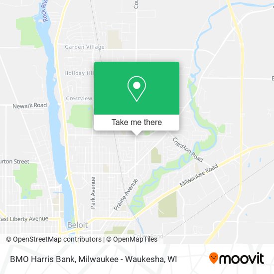 BMO Harris Bank map