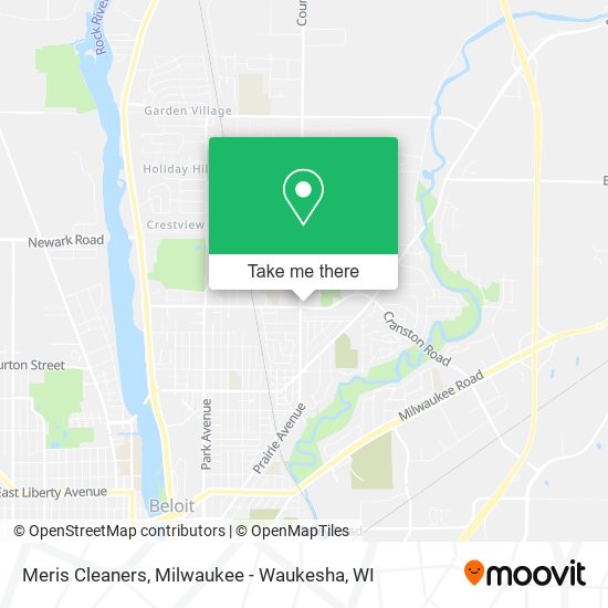 Meris Cleaners map