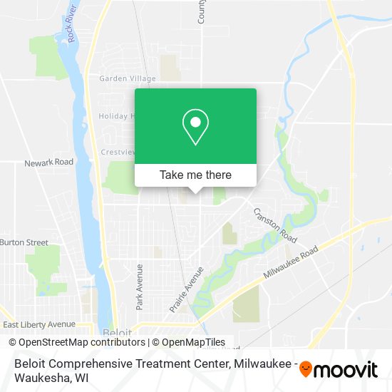 Beloit Comprehensive Treatment Center map