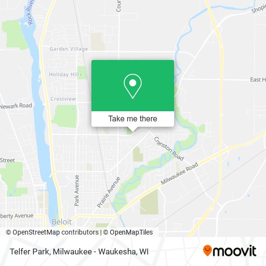 Telfer Park map