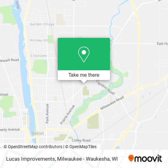 Lucas Improvements map