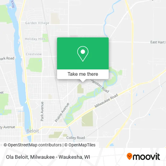 Mapa de Ola Beloit