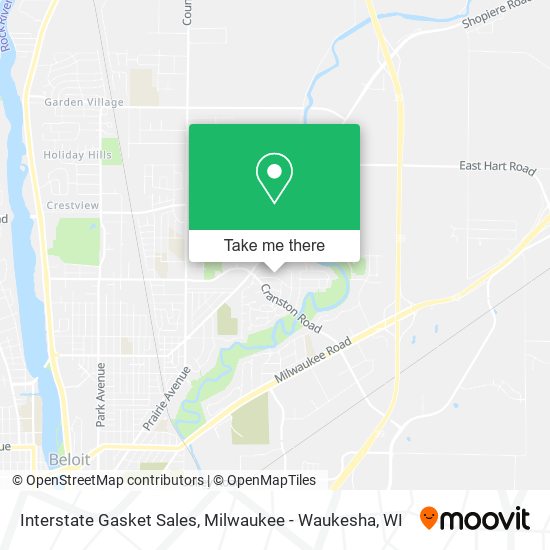 Mapa de Interstate Gasket Sales