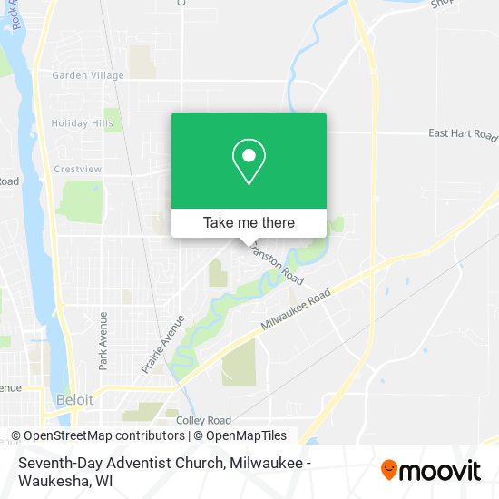 Seventh-Day Adventist Church map