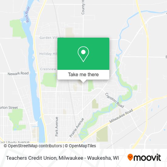 Teachers Credit Union map