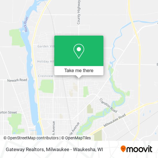 Gateway Realtors map