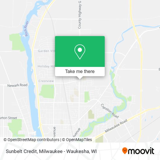Mapa de Sunbelt Credit