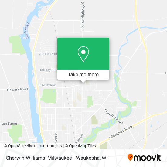 Sherwin-Williams map