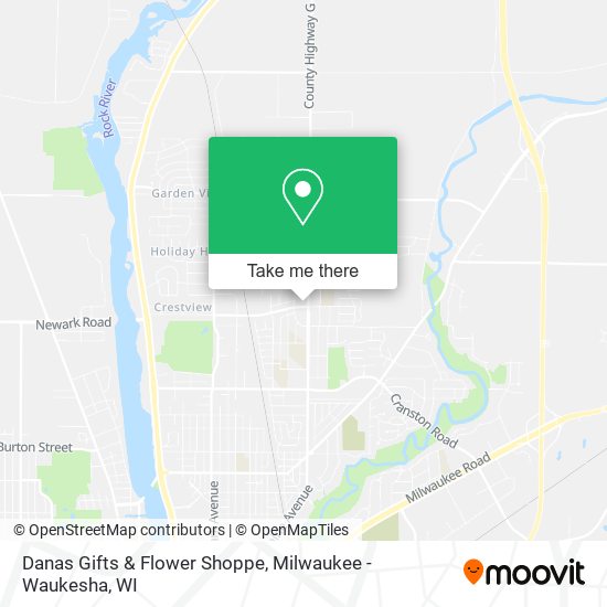 Danas Gifts & Flower Shoppe map