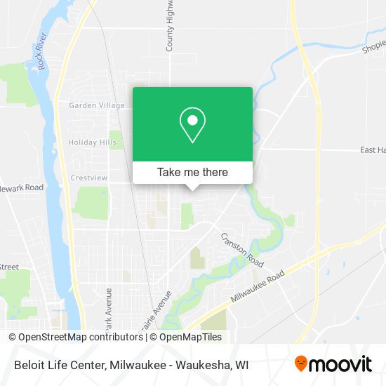 Mapa de Beloit Life Center