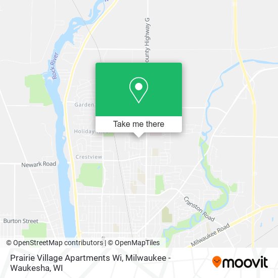 Prairie Village Apartments Wi map