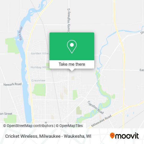 Cricket Wireless map