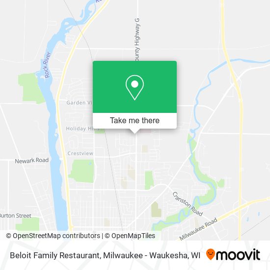 Mapa de Beloit Family Restaurant