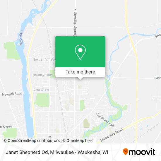 Janet Shepherd Od map