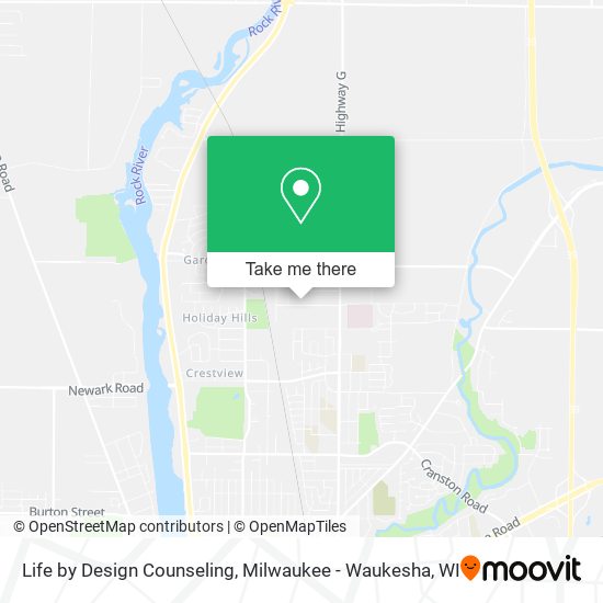 Life by Design Counseling map
