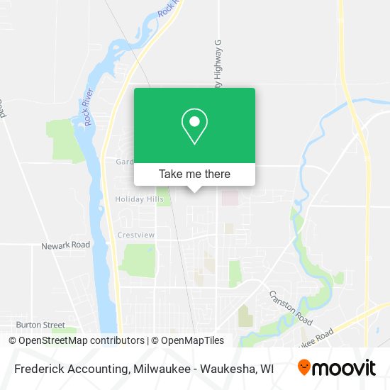 Frederick Accounting map