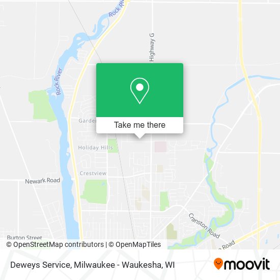 Deweys Service map