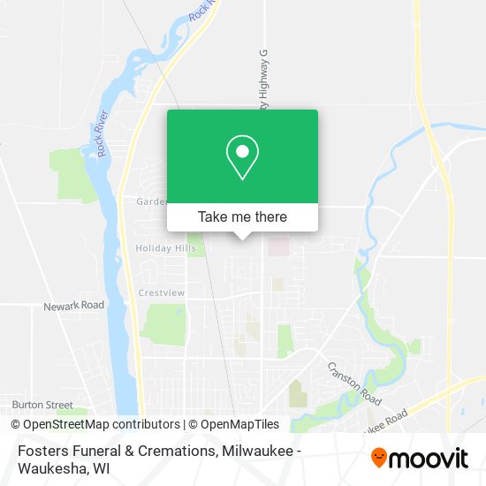 Mapa de Fosters Funeral & Cremations