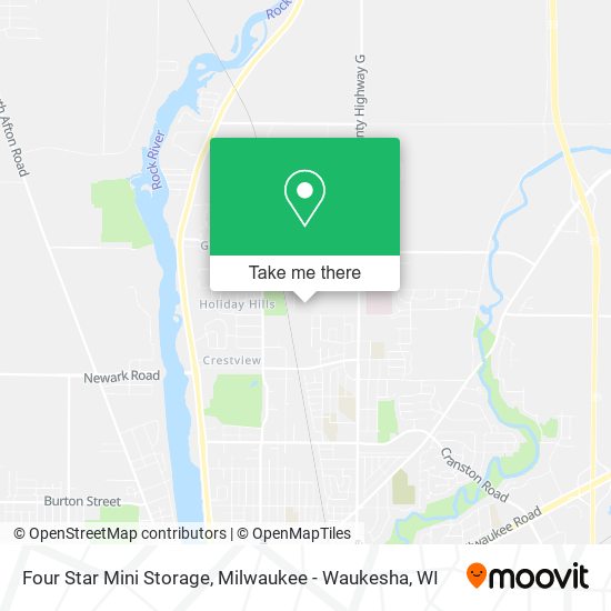 Four Star Mini Storage map