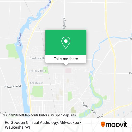 Rd Gooden Clinical Audiology map