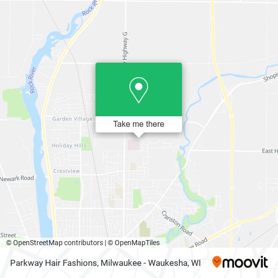 Parkway Hair Fashions map