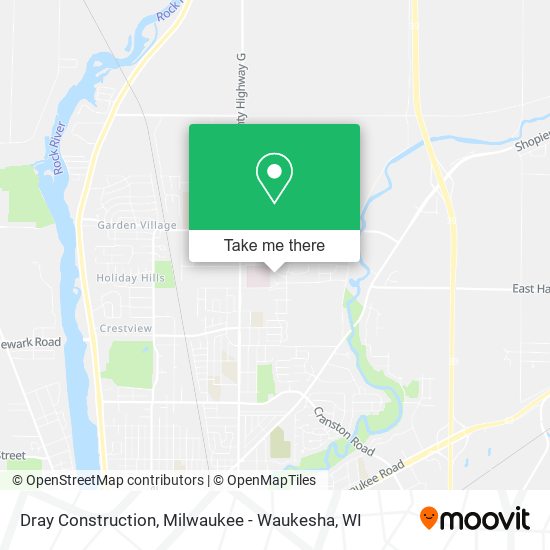 Dray Construction map