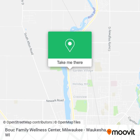 Bouc Family Wellness Center map