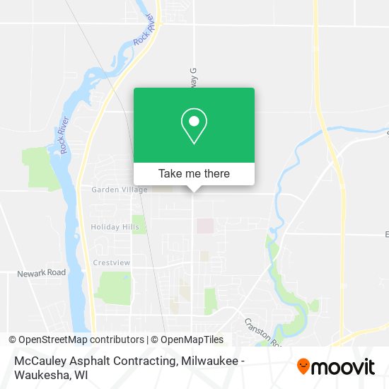 Mapa de McCauley Asphalt Contracting