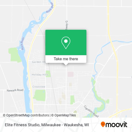 Mapa de Elite Fitness Studio