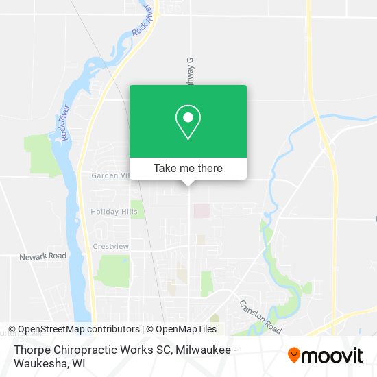 Mapa de Thorpe Chiropractic Works SC