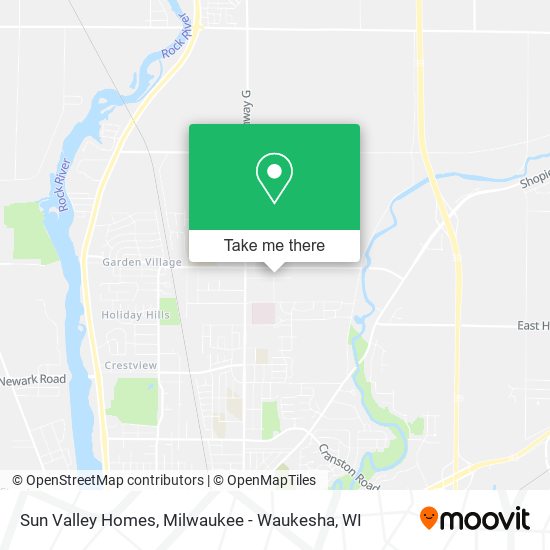 Sun Valley Homes map