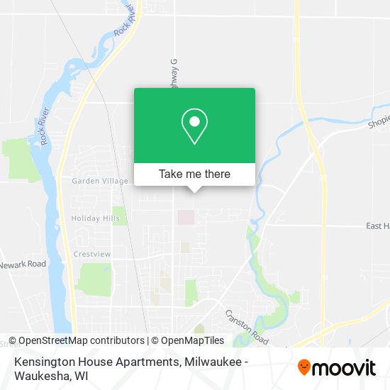 Kensington House Apartments map