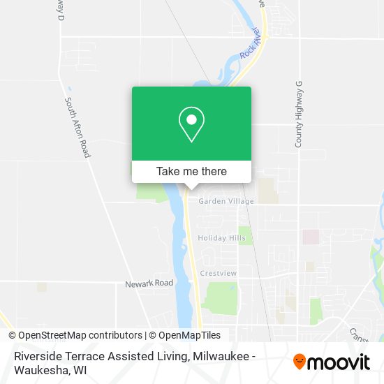 Riverside Terrace Assisted Living map
