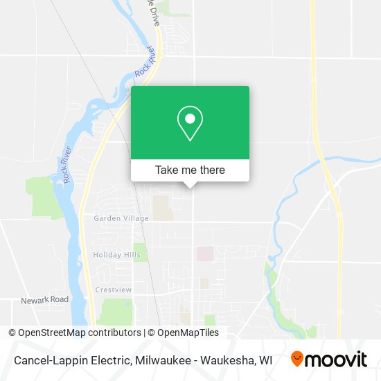 Cancel-Lappin Electric map