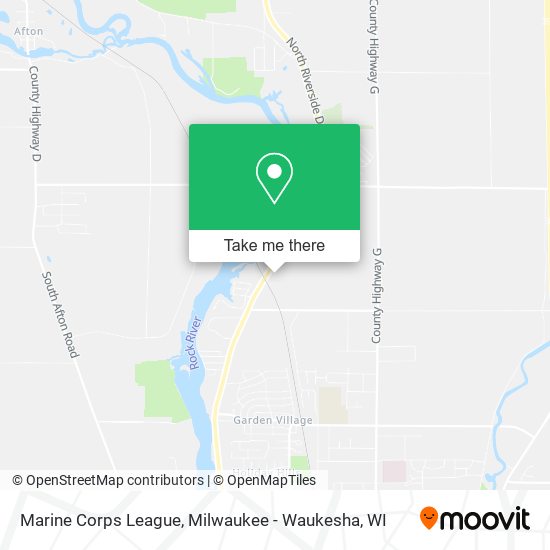 Mapa de Marine Corps League
