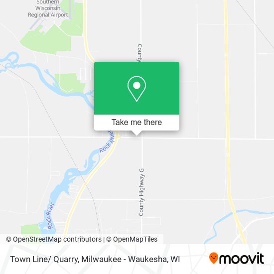 Town Line/ Quarry map
