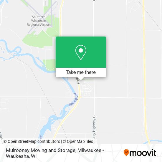 Mulrooney Moving and Storage map