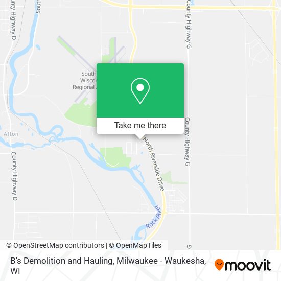B's Demolition and Hauling map
