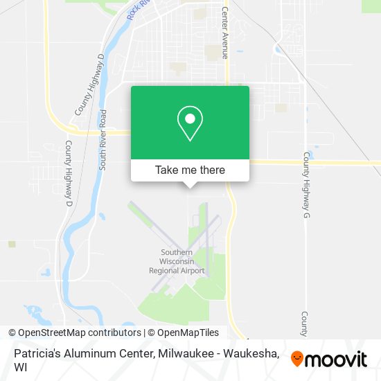 Patricia's Aluminum Center map