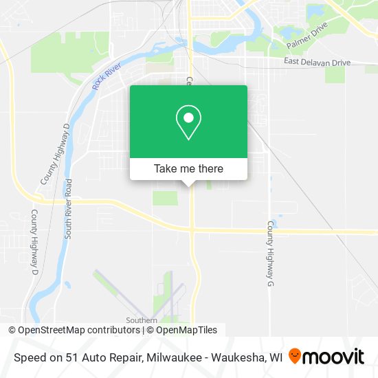 Mapa de Speed on 51 Auto Repair