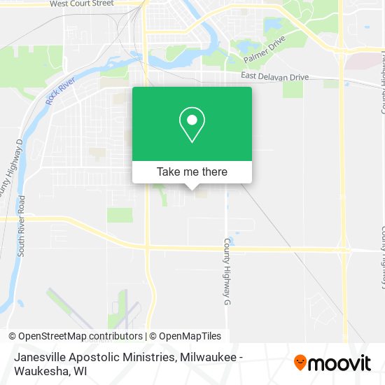 Janesville Apostolic Ministries map