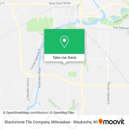Blackstone Tile Company map